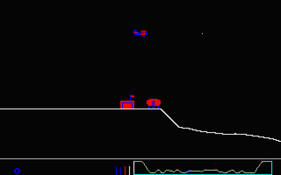 Sopwith atari screenshot